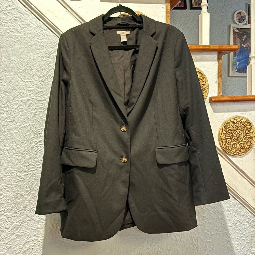 Oversized Black Blazer